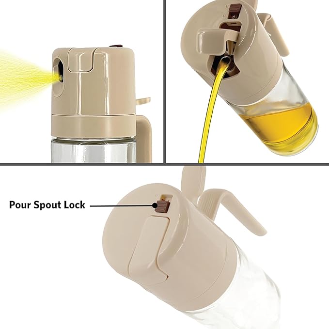 Glad 2 in 1 Oil Dispenser, 18.6oz/550ml - Image 2