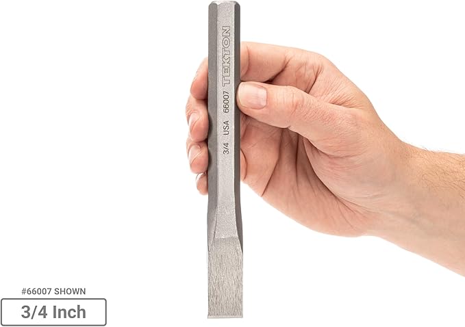 TEKTON Cold Chisel Set, 3-Piece | PNC91003 | Made in USA - Image 6