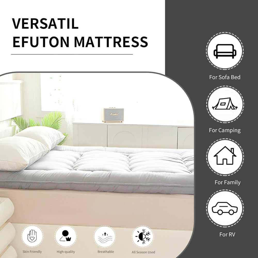 Futon Mattress, Japanese Floor Mattress,Japanese Floor Bed,Tatami Foldable Be...