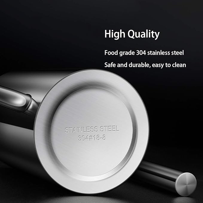Sumerflos Olive Oil Dispenser Bottle Stainless Steel, 500ml/17oz Drip-Free - Image 3
