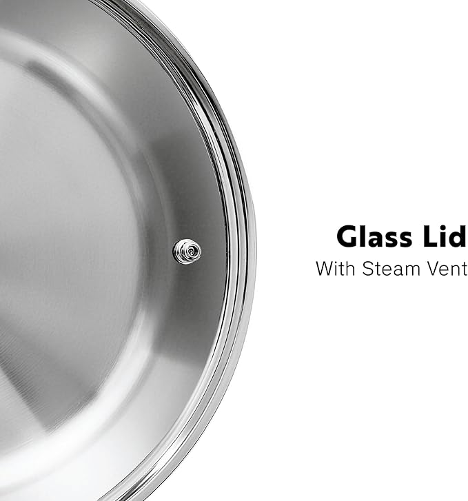 8 Quart Stainless Steel Stock Pot - Image 6
