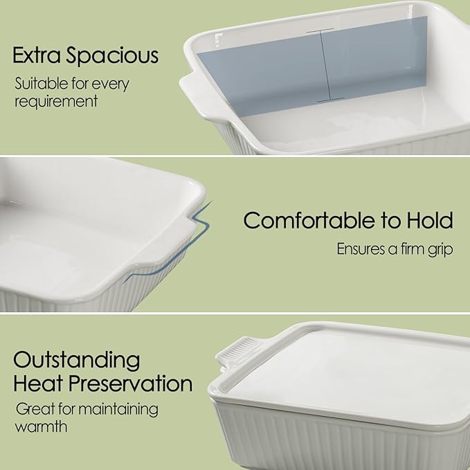 Dizada 10" Square Casserole Dish - Image 5