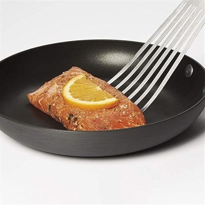Fish Spatula, 2 Pack Stainless Steel Metal Spatula, Slotted Spatulas - Image 6