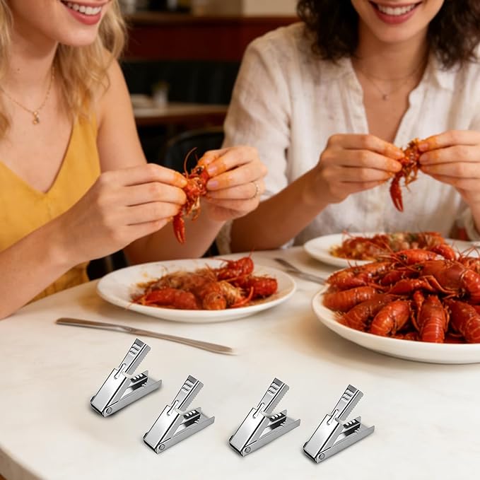 4pcs Crawfish Peeler Tool, Non-Slip Design Stainless Steel Shrimp & Crayfish - Image 7