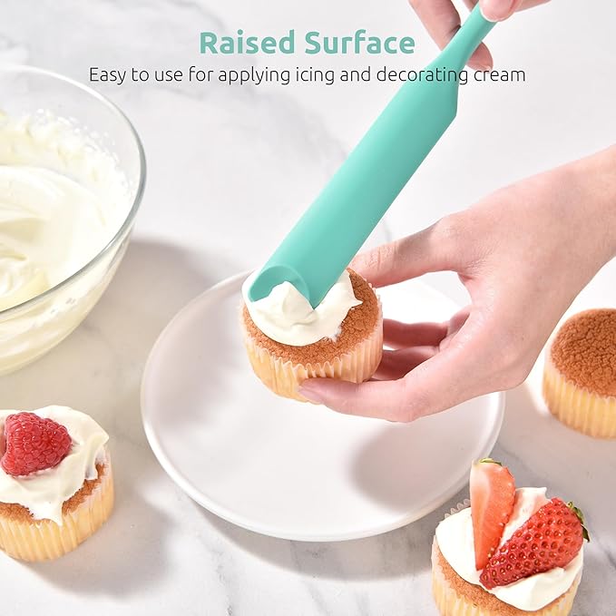 U-Taste Silicone Jar Spatula for Sourdough Starter: Long Skinny Food-Grade Jam - Image 8
