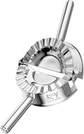 KAYCROWN 3.25 Inch Empanada Press, Stainless Steel Dumpling Maker Dough Cutter by KAYCROWN