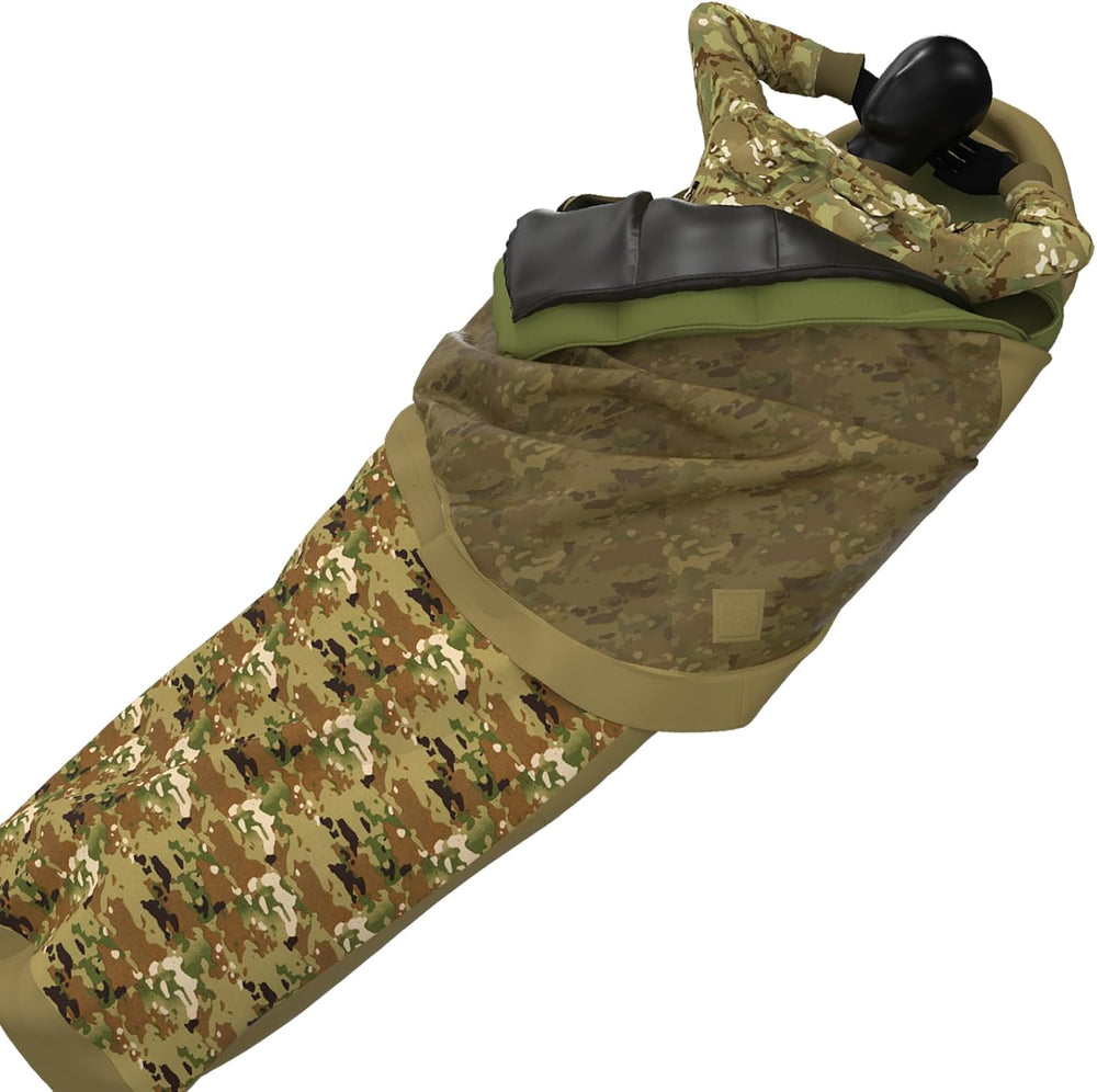 MT Army Military Modular Sleeping Bags System, Multi Layered with Bivy Cover ...