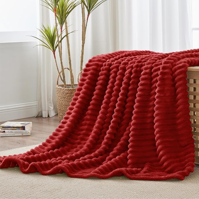 BEDELITE Twin Blanket for Couch & Bed, 300GSM Soft & Warm Fleece Blanket - Image 4