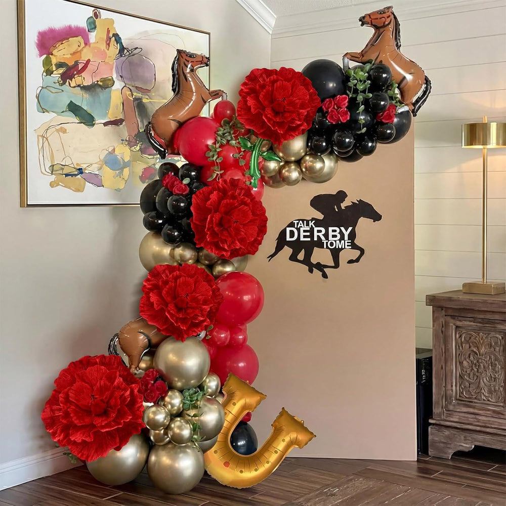 Giegxin 6 Pcs Giant Christmas Flowers Decor Large Christmas Tree Flower