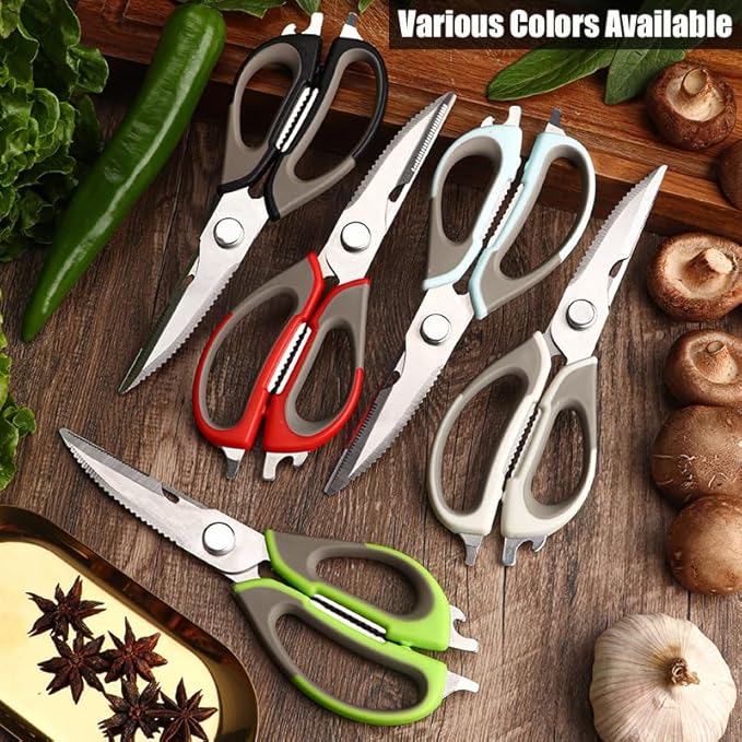 2 Pcs Heavy Duty Kitchen Shears - Image 7