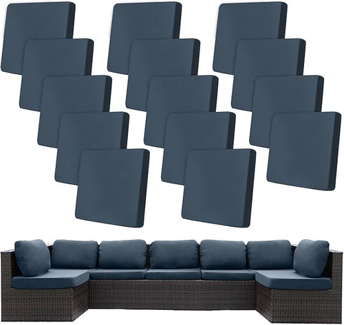 14Pcs Stretch Patio Cushion Covers, Outdoor Couch Covers Replacement, Outdoor by BIETYONE