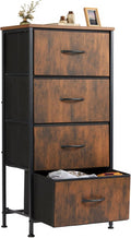 Sweetcrispy 4 Drawer Dresser, Fabric Storage Tower Organizer by Sweetcrispy