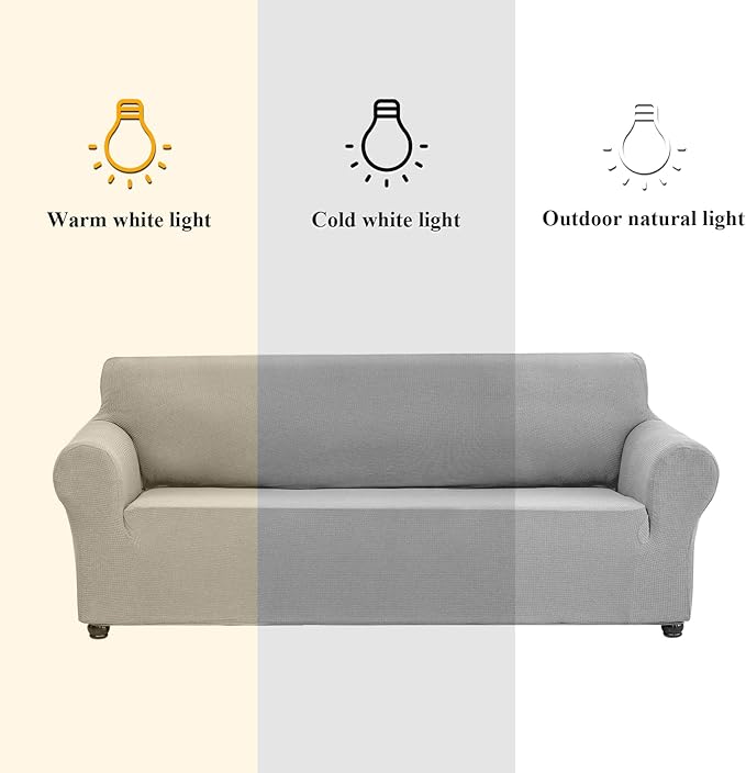 Joccun Stretch Loveseat Couch Cover Slipcover, 1-Piece Sofa Cover - Image 3