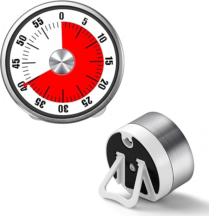 Kitchen Magnetic Visual Cooking Mechanical Timer by Unknown