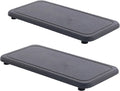 NiuYichee 2 Pcs Water Absorbing Stone Trays, Kitchen/Bathroom Sink Soap Dish by NiuYichee