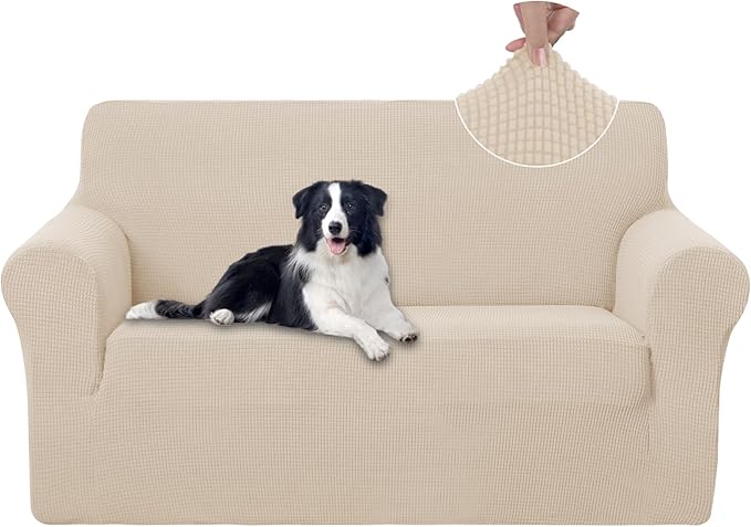 U-NICE HOME Loveseat Cover Stretch Couch Cover Sofa Cover Sofa Slipcover by U-NICEHOME