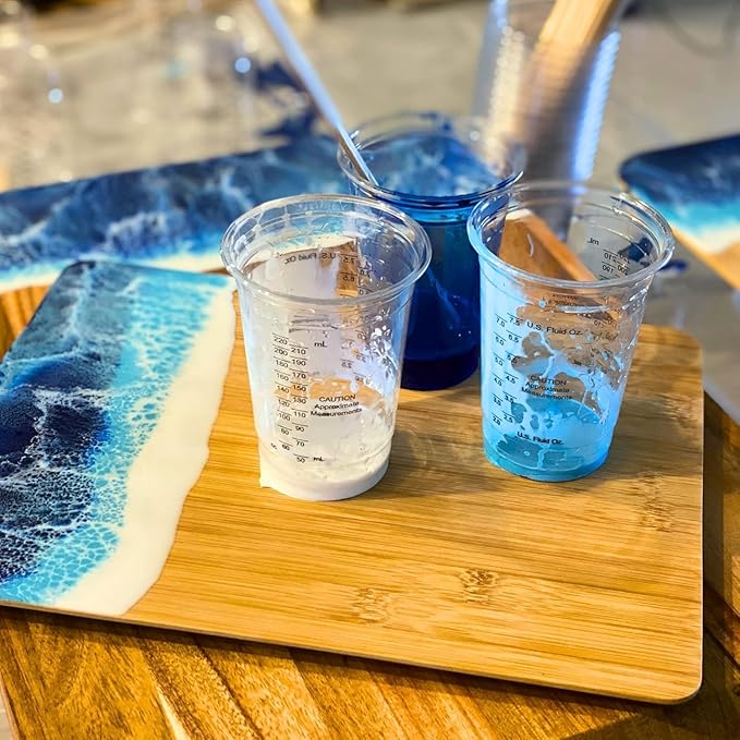 10oz Disposable Measuring Cups for Mixing Epoxy Resin - Image 9