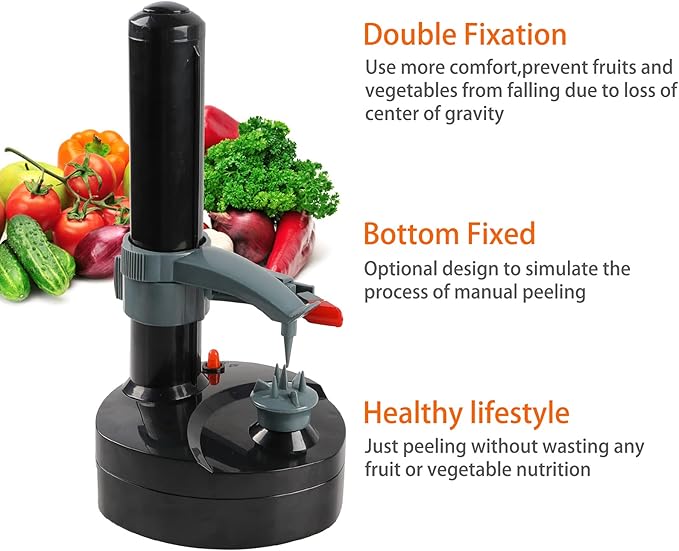 Electric Potato Peeler with 23 Replacement Blades Rotato Express Stainless - Image 5