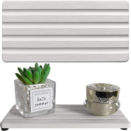 2 PCS Water Absorbing Stone Trays by Unknown