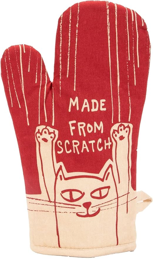 Blue Q Funny Oven Mitt, Made from Scratch. Super-Insulated Quilting, - Image 3