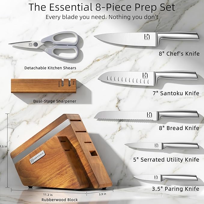 KnifeSaga Kitchen Knife Set