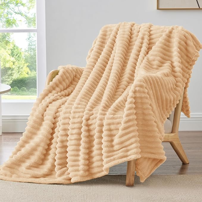 BEDELITE Fleece Throw Blanket for Couch by BEDELITE