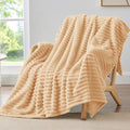 BEDELITE Fleece Throw Blanket for Couch by BEDELITE