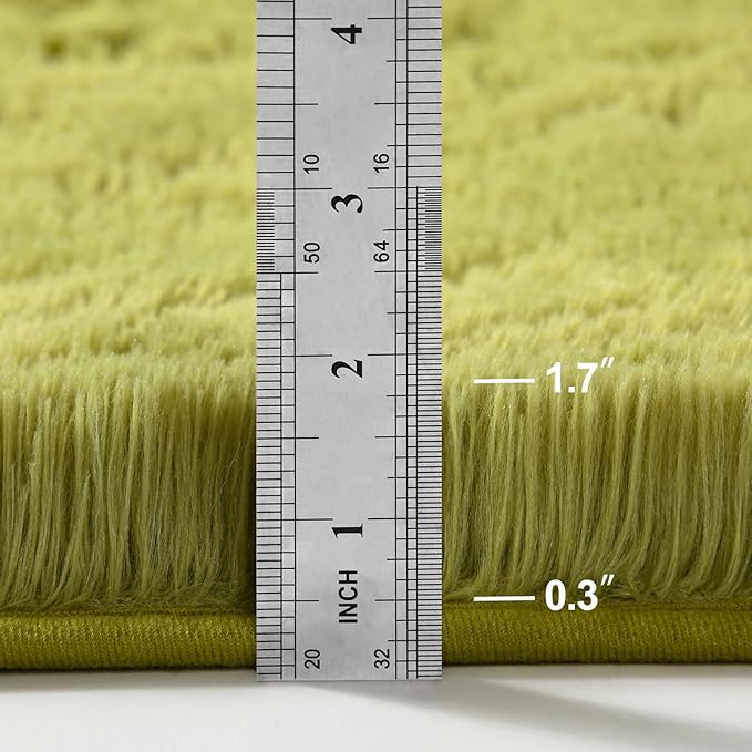 Deerhoo Large Shag Area Rugs 6 x 9, Plush Fuzzy Rugs - Image 2