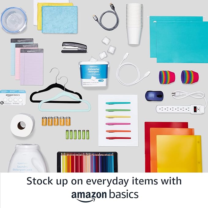 Amazon Basics 5-Shelf Adjustable Heavy Duty Steel Wire Rack, Space Saving - Image 9