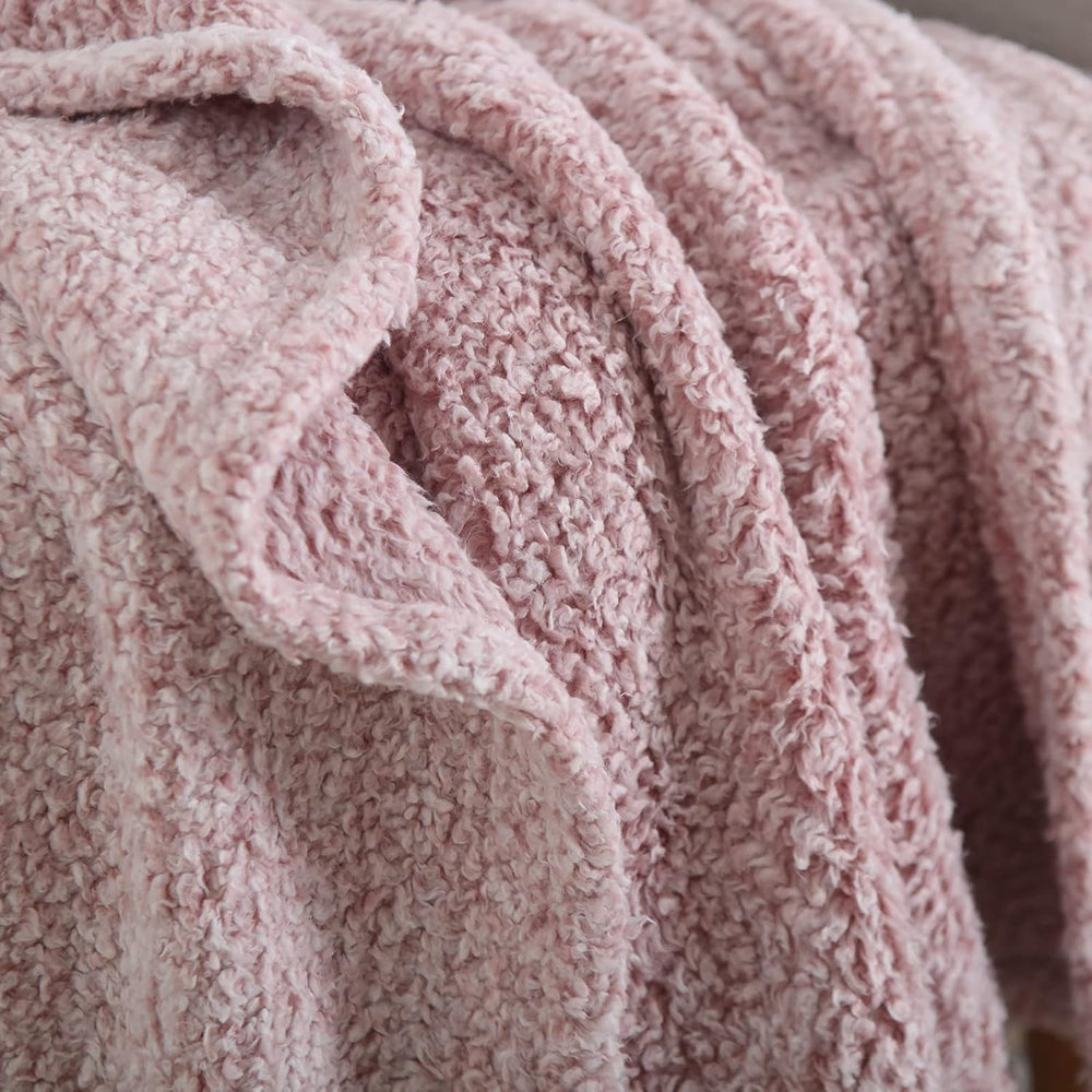 Ultra Soft Fleece Sherpa Blanket King Size,Lightweight Cozy Boho Bed Blanket ...