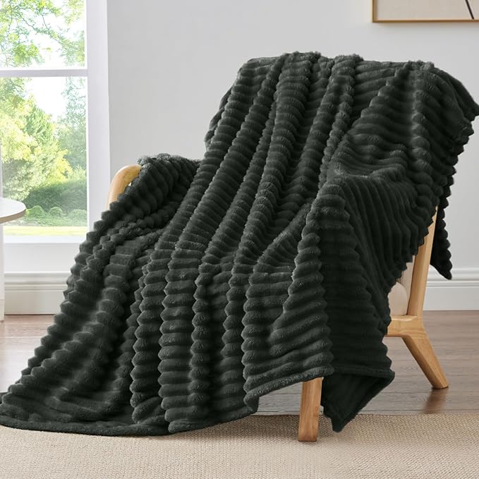 BEDELITE Fleece Throw Blanket for Couch by BEDELITE