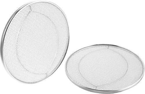 2 Pack Splatter Shield, Stainless Steel Splash Guard, Detachable Reusable by MOOTVGOO