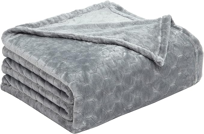 TOONOW Fleece Blanket Twin Size -320GSM Lightweight Fuzzy Soft Textured Flannel - Image 7