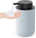 Ceramic Foaming Hand Soap Dispenser，12 oz Bathroom Soap Dispensers， Lotion by POSOSTO