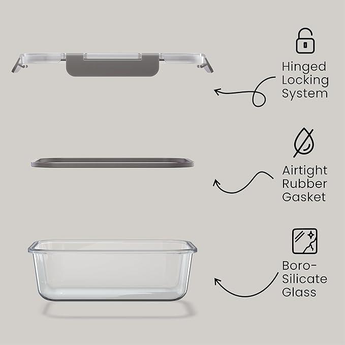 Bakken Borosilicate Glass Food Storage Containers - Image 7