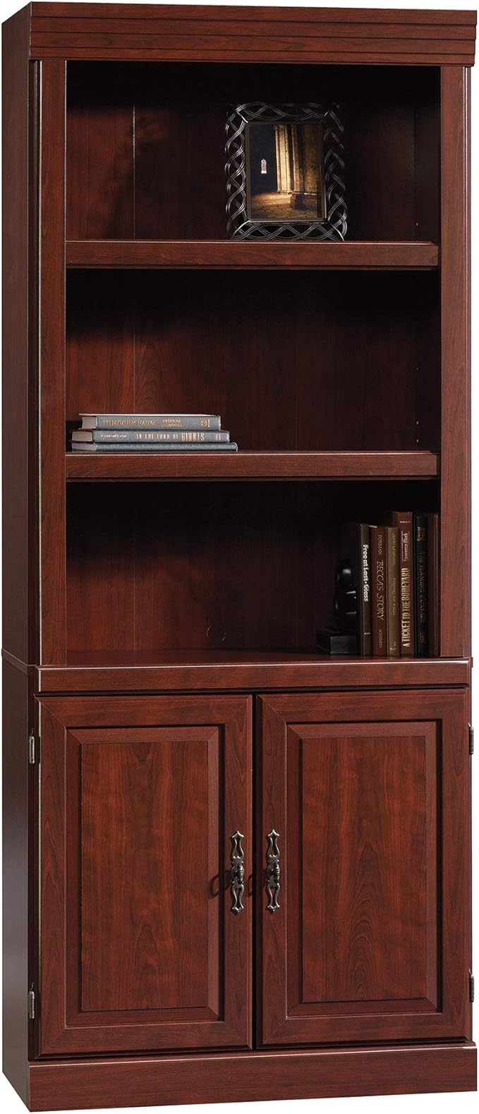 Sauder Heritage Hill Library with Doors/Book Shelf, L:29.80" x W:12.99&q...