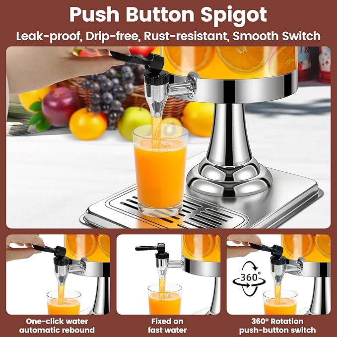 2.2 Gallon Beverage Dispenser