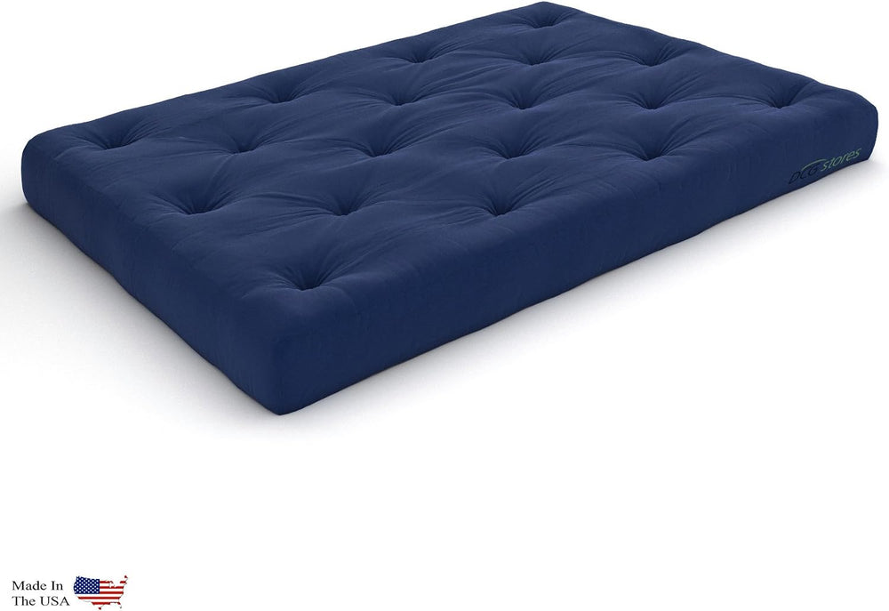 Space Saver Small Futon Sofa Bed, Sleeper Chair Lounger - (Twin Size, Natural...