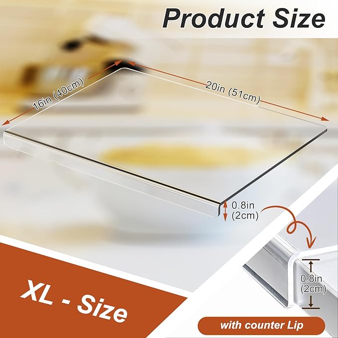 JJL Anti-Slip Acrylic Cutting Board - Image 5