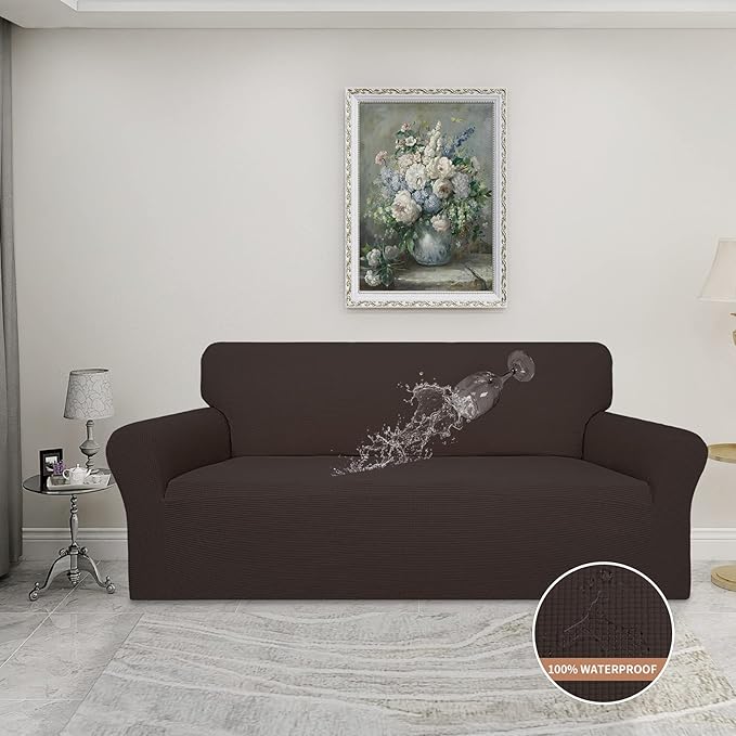 Easy-Going 100% Waterproof Couch Cover, Dual Waterproof Sofa Cover, Stretch - Image 2
