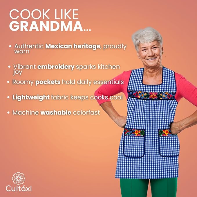 Cuitáxi Traditional Mexican apron - Image 3