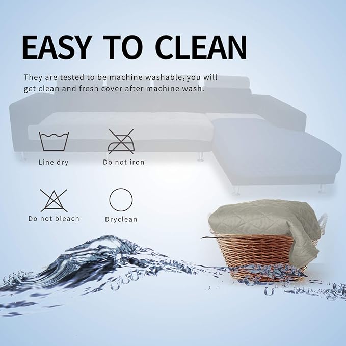 Easy-Going Sectional Couch Covers - Image 7