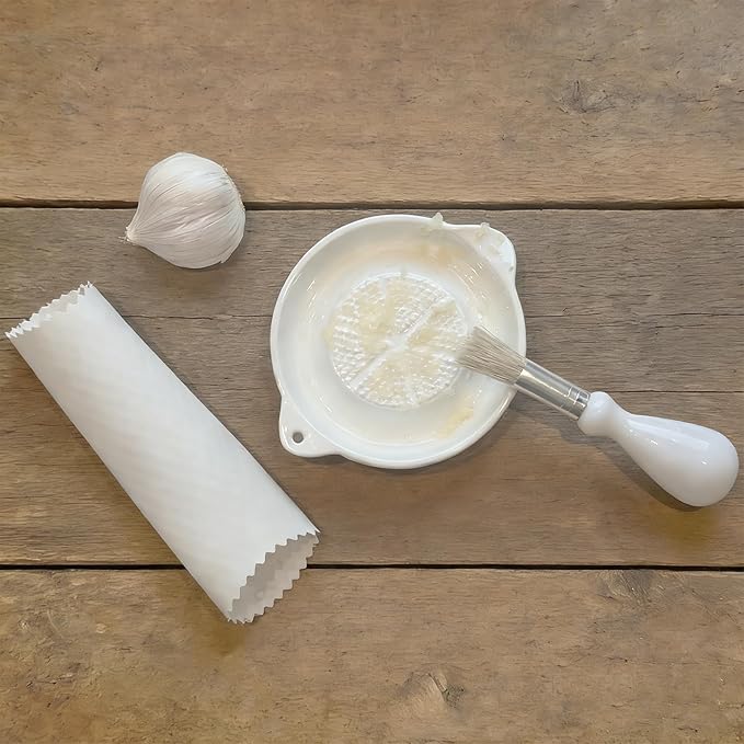 Ceramic Grater Plate for Ginger, Vegetables and Fruits in Kitchen - Image 4