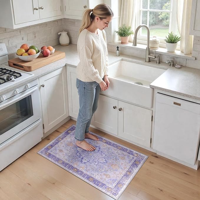 Area Rugs 2'6''x4' Kitchen Rugs Entry Rug Small Rugs - Image 2