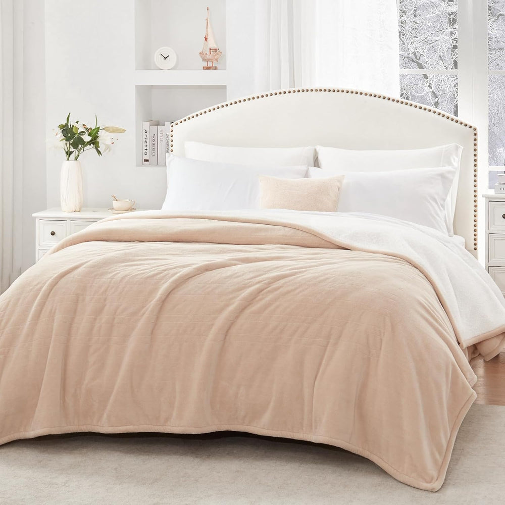 Sealy Electric Blanket Queen Size Heated Dual Control Auto Shutoff 84"x9...