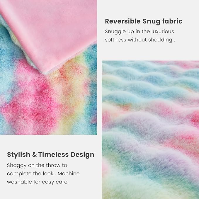 Cozy Bliss Faux Fur Throw Blanket - Image 7