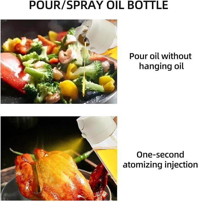 Aovdy 16oz/470ml Glass Olive Oil Sprayer - Image 5