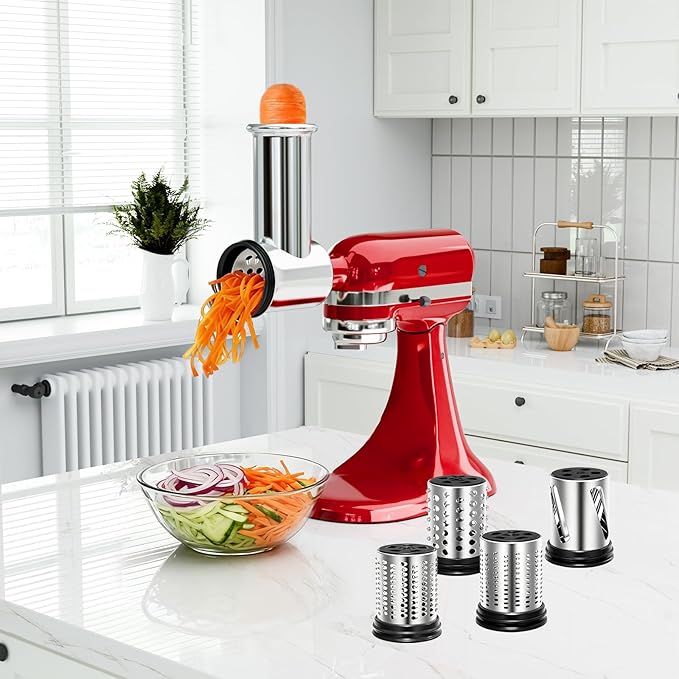 Stainless Steel Slicer Shredder Attachments