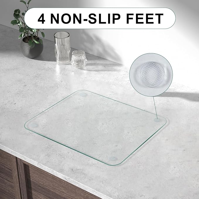Tempered Glass Cutting Board, 12x8" Cutting Board - Image 5