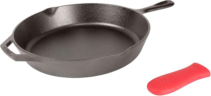 Lodge Seasoned Cast Iron Skillet 12 Inches - Image 2